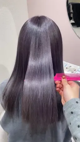 ブリーチ無し髪質改善カラー＋髪質改善トリートメント✨