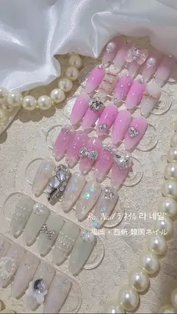 スカルプ 定額ネイル🎀 (パーツ付き)