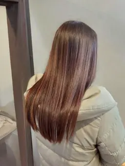 【ブリーチなし】🧣Wカラー➕エスタブリッシュ3STEPトリートメント🧣