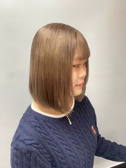 🤍💭リタッチ➕カラー🐰🤍前髪カット、ロングの方の毛先カットもご一緒に承ります🐰