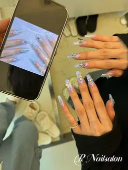 JRネイリスト　チップ長さだし持ち込みOK パーツつけ放題　オフなし