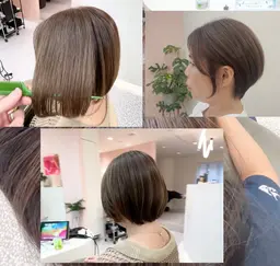 ブリーチなし白髪ぼかし✨　　　　　　　自然で柔らかい大人の艶カラー