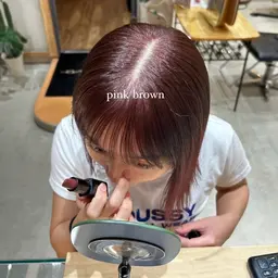 【🎀ミニモ限定価格🎀】ブリーチなしダブルカラー💜🩵