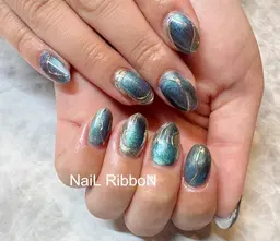 ✨️minimo限定✨️ミラー🪞オーロラ🌈ユニコーン🦄ネイル10本オフ有り¥9000→¥5990