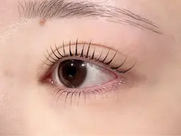 【まつげパーマモデル】💖自然なカール （柔らかく大人っぽい仕上がり）