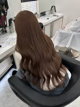 🤍U24限定🤍ダメージレスで海外ガールヘアに🤍ブリーチなしWカラー+オリジナルトリートメント🤍
