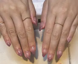 練習モデル🍀.*パラジェル使用🫧【オフあり】カラーグラデーション(ベースクリア)(現金払いのみ)