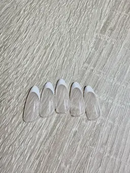 ワンカラーフレンチネイル