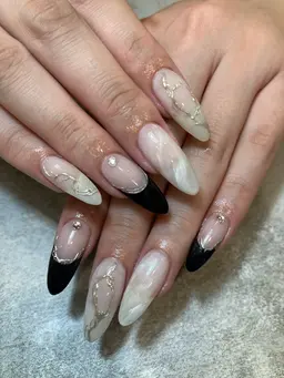 自爪の１０本アート