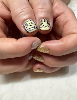 キャラクターフラットアート🎨　ワンポイントに💕