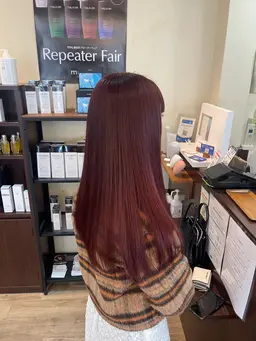 カット＋縮毛矯正＋3step treatment