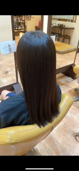 骨格似合わせカット＋縮毛矯正