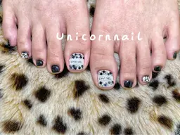 フット2本アート　オフ・丁寧ケア込み