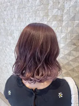 限定艶感ワンカラー🫶🏻 【ブリーチなし】【髪質改善】トリートメント付き❕