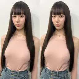 💫口コミでお得に💫 艶カラー+髪質改善トリートメント