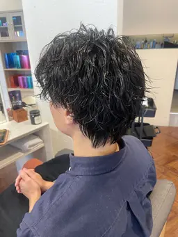 【メンズ限定】似合わせカット+ツイストスパイラルパーマ+トリートメント