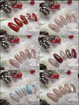 🎄12月限定♪クリスマスデザイン🎄6種類から選べる◎大人かわいいクリスマス気分に(※オフ有り)