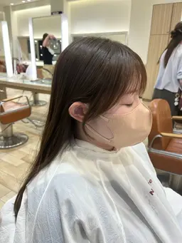 前髪カット✂️⭐︎