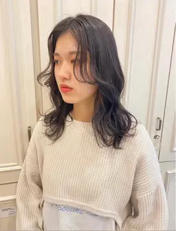 【ミディアムスタイル】レディースカット💇🏻‍♀️Aujuaシャンプートリートメント付🧴💖