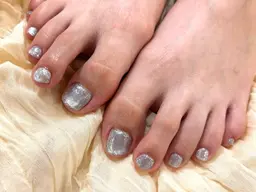 〔Foot〕マグネットワンカラー🧲パラジェル使用✨オフあり