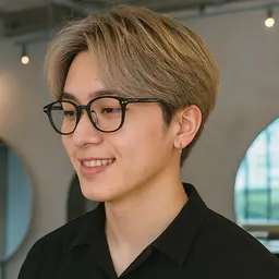 【おすすめ✨】ケアブリーチ+オンカラー+メンズカット+ケアTr