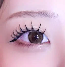 【アンドヘルシー】🩵ྀི🫧まつげパーマ×フラットラッシュ120本✨(美容コーティング仕上げ🪄︎︎◝✩)