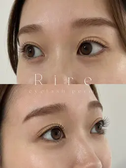 ダメージレスで綺麗にカール持続🕊️まつげパーマ+コーティング