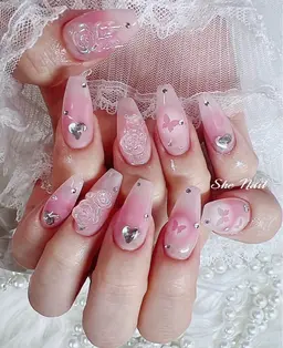 ❣️大人気❣️［ハンド］持ち込みデザイン180分 やり放題     オフ無料　ケア保湿オイル込み