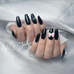 チップ長さだし+ワンカラー/ラメーグラ「オフなし」