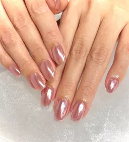 ♡練習モデル♡ オフありミラー・オーロラネイル