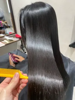 🆕✨【⚡ブリーチ毛でもかけられちゃう⚡️】酸性ストレート✨✨カット、TOKIOトリートメント&超音波付き⭐️🌈🌈