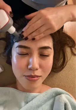 ✨極上インディバフェイシャルトリートメント✨寝てる間にデコルテ​〜​お顔のしわたるみすっきり、角質除去でつるつるのお肌に。