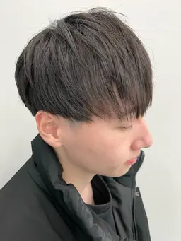 メンズカット+縮毛矯正