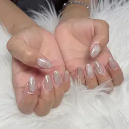 🧲マグネットorオーロラネイル🌈オフ込み　フィルイン施術