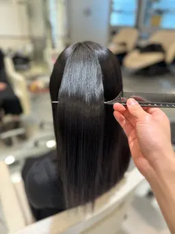 似合わせカット+縮毛矯正