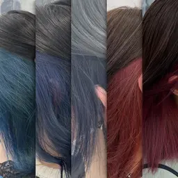 💕インナーカラーorイヤリングカラー💕✨ケアブリーチダブルカラー✨ブリーチに抵抗ある方でも挑戦しやすい