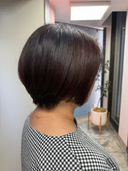 レディースのショートカット