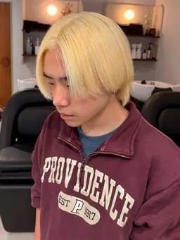 ブリーチ+カラー🌈