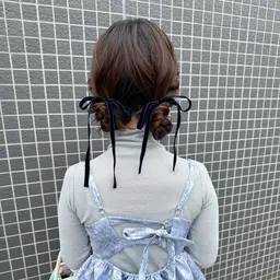ラフヘアアレンジ(事前にメッセージにてご対応お願い致します)