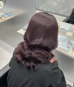 【11月限定❣️】艶感UP✨ワンカラー➕1STEPトリートメント🩶〈#韓国風#暖色#寒色#髪質改善〉