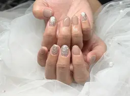 オフ込み💅ワンカラー✨/ラメグラデーション✨ *パーツオフ有の方は事前にご連絡下さい♪🉐駐車券付