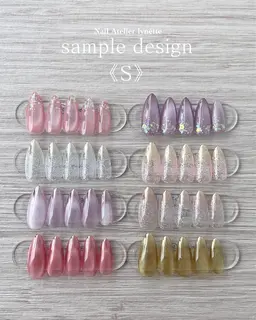 【シンプルめはこちら】オフなし or 当店付け替えオフ/サンプルデザイン《S》