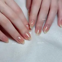 𝐡𝐚𝐧𝐝｜血色チーク×マグネットグラデーション🦢🌷