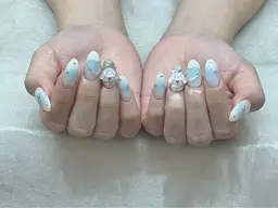 【平日限定】持ち込みデザイン120分コース 豊富なパーツあり