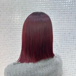 似合わせカット+ブリーチなしダブルカラー クイックtr スパ5min付