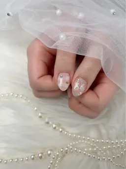 【Jr担当 持ち込みデザインOK】他店オフ無料 ハンドアート2本 ¥7150▶︎¥4950