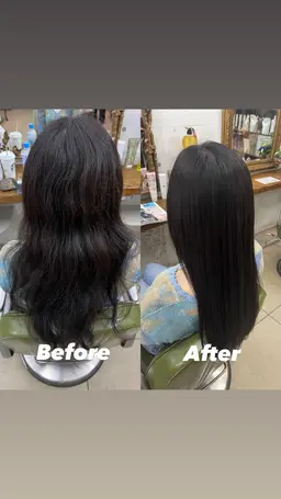 艶髪ストレートパーマ✨