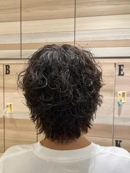 カット✂️＋波巻きパーマ🌀