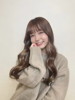 カット＋透明感カラー＋髪質改善ダイヤボンドTr