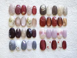 ハンド 無料モデル💫12月 11日 アートコース☃ オフがある方はリクエスト時にご連絡ください。(色変更可能)